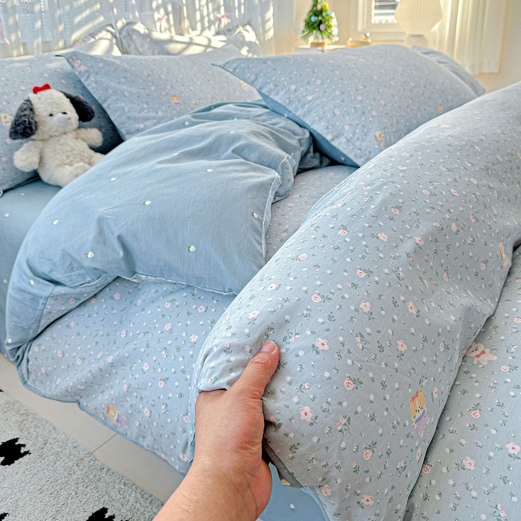 Cotton 12868 printing bedding set