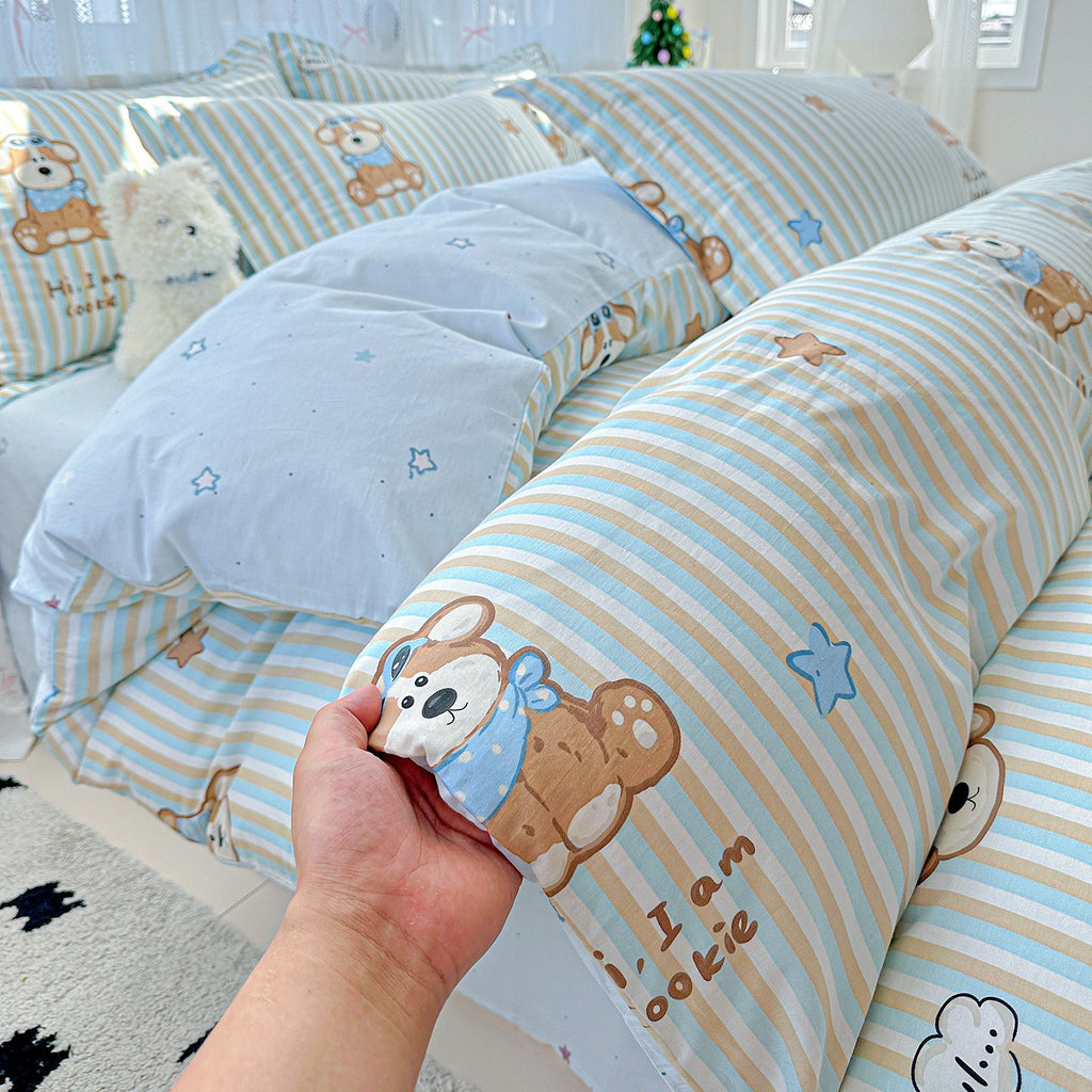 Cotton 12868 printing bedding set