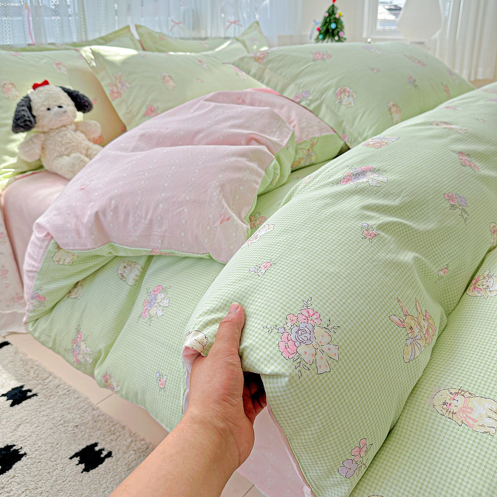 Cotton 12868 printing bedding set