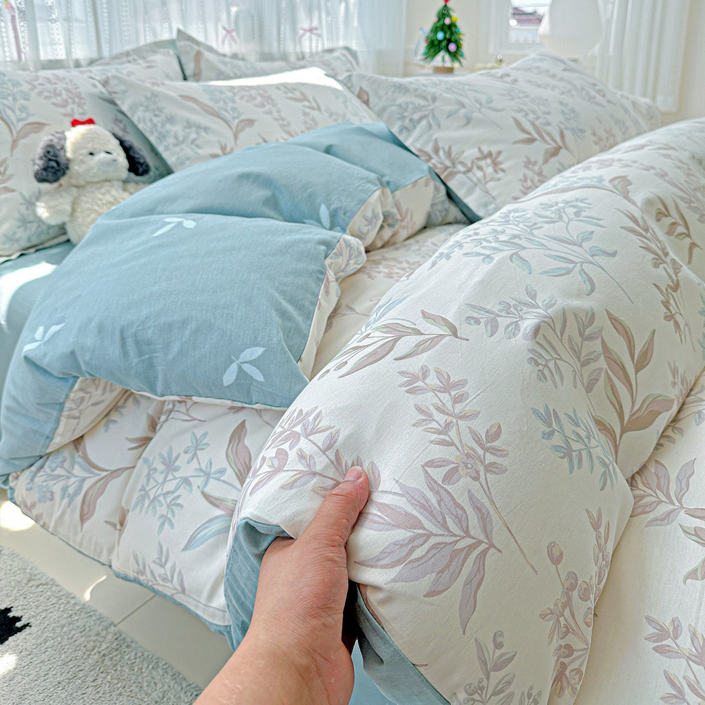 Cotton 12868 printing bedding set