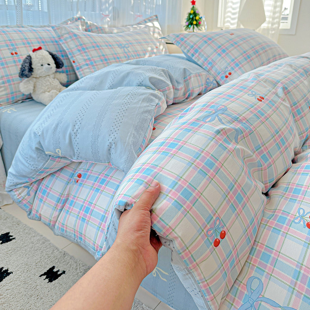 Cotton 12868 printing bedding set